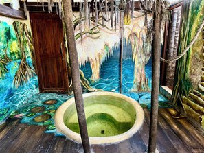 Junior Room, Private Pool | Premium bedding, in-room safe, individually decorated - Hippie Chit Jungle Hotel (Tulum)