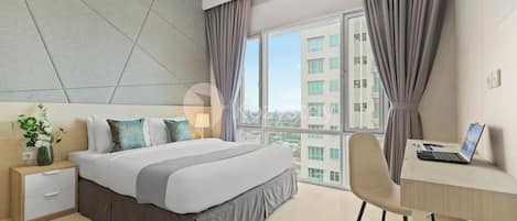 Apartment, 2 Bedrooms, City View