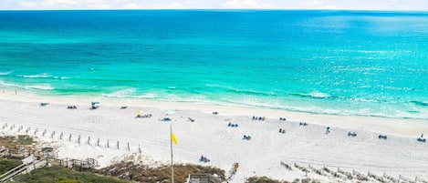 Beach nearby, white sand