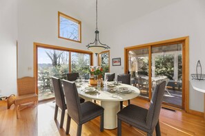 Dining - Garfield Grounds | Lakeside • Guest Cottage • Dock (Monterey)