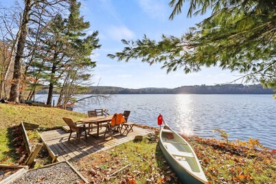 Garfield Grounds | Lakeside • Guest Cottage • Dock