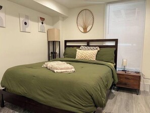 2 habitaciones, tabla de planchar con plancha y wifi gratis 