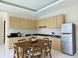 Villa, Private Pool, Pool View | Private kitchen - Baan First Pool Villa (Koh Samui)