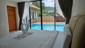 Pemandangan dari properti