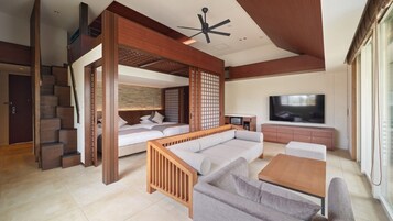 Minibar, caja fuerte, wifi gratis y ropa de cama