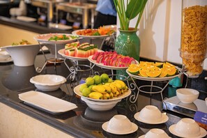 Petit déjeuner buffet compris tous les jours