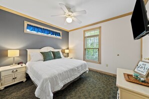 2 bedrooms, iron/ironing board
