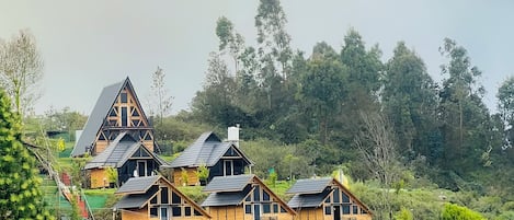 Fassade der Unterkunft