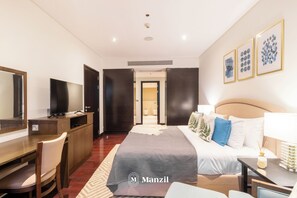 Luxury Apartment, Sea View - Manzil - 1BR in Palm with Sea View  (Dubai)