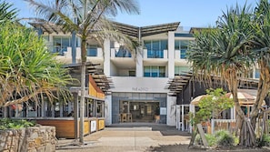 Front of property – evening/night