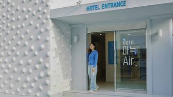 Façade de l’hébergement