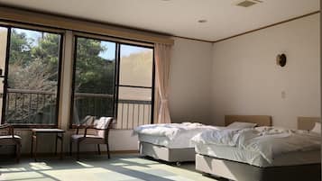 傳統雙床房, 非吸煙房, 花園景觀 (Japanese Style) | 書桌、免費無線上網