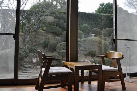 Japanese Style Room with Garden View, Non Smoking | Desk, free WiFi. Onomichi Yasuraginoyado Seeso