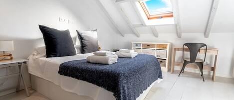 1 soverom, strykejern/-brett, wi-fi og sengetøy