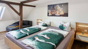 1 Schlafzimmer, kostenloses WLAN, Bettwäsche
