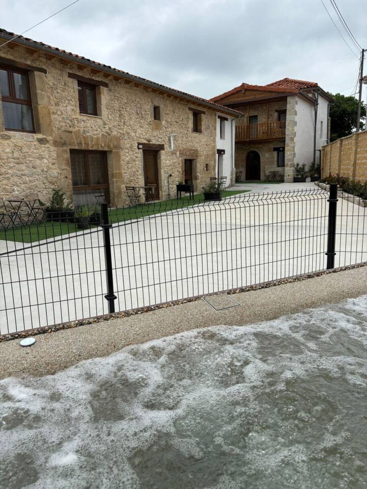 Enceinte de l’hébergement