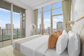 Apartment, 3 Schlafzimmer, Stadtblick | 3 Schlafzimmer, Bügeleisen/Bügelbrett, kostenloses WLAN