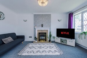 Familiehus | Oppholdsrom | Smart-TV