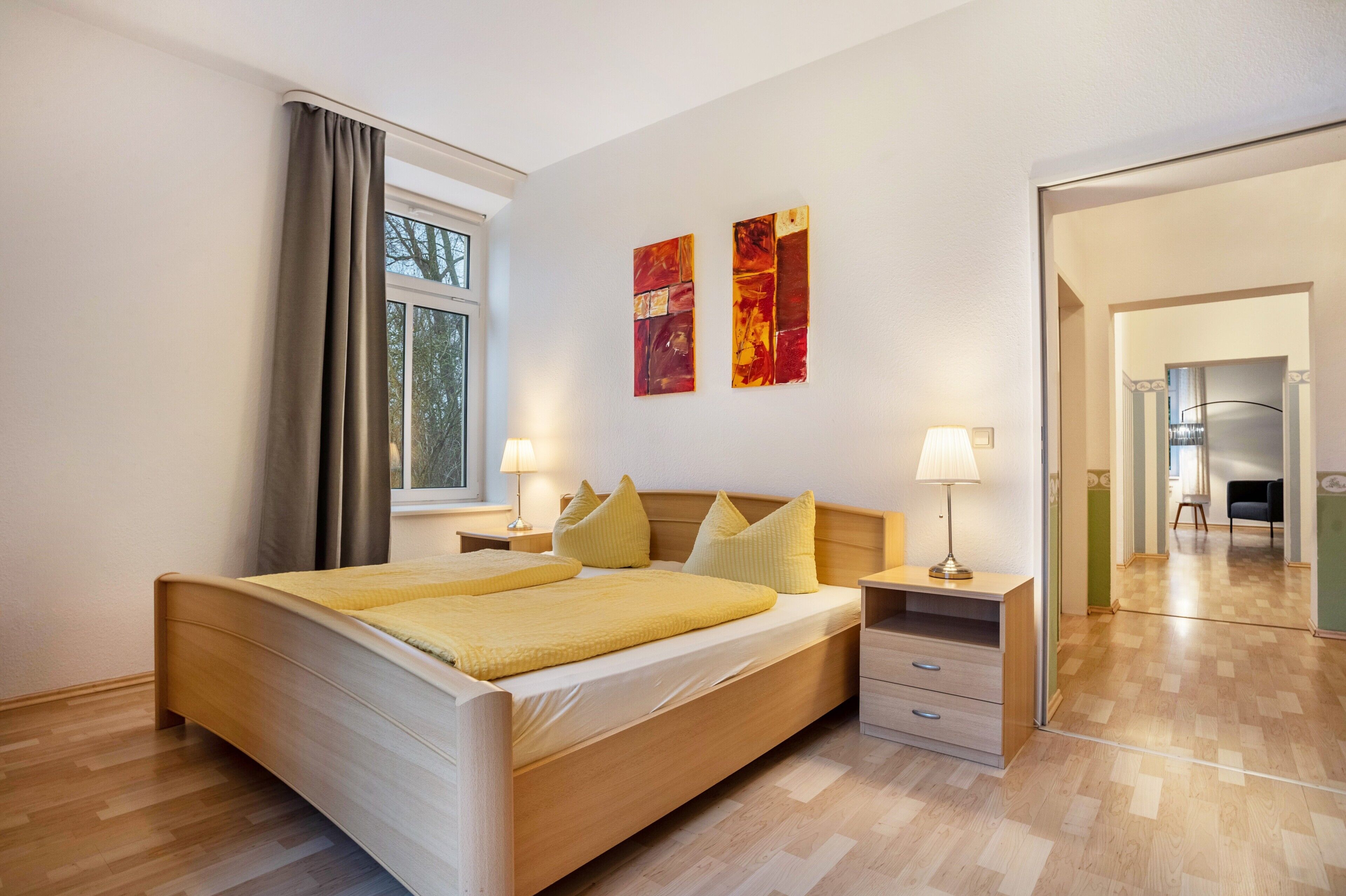 1 Schlafzimmer, kostenloses WLAN, Bettwäsche, Rollstuhlgeeignet