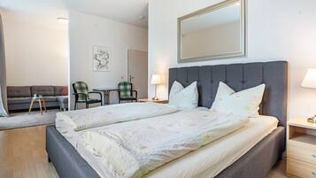 1 Schlafzimmer, kostenloses WLAN, Bettwäsche