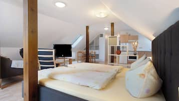 1 Schlafzimmer, kostenloses WLAN, Bettwäsche