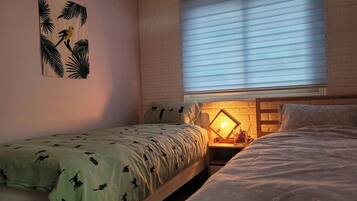 3 chambres, fer et planche à repasser, Wi-Fi gratuit, draps fournis
