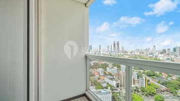 Apartment, 2 Bedrooms, City View | Balcony