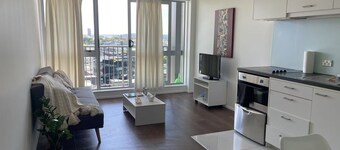 Aura  harbor view  Skytower view or City view 2 bedrooms 1 living room apartment