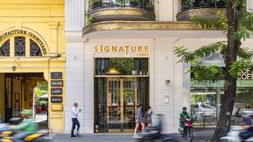 Facciata della struttura