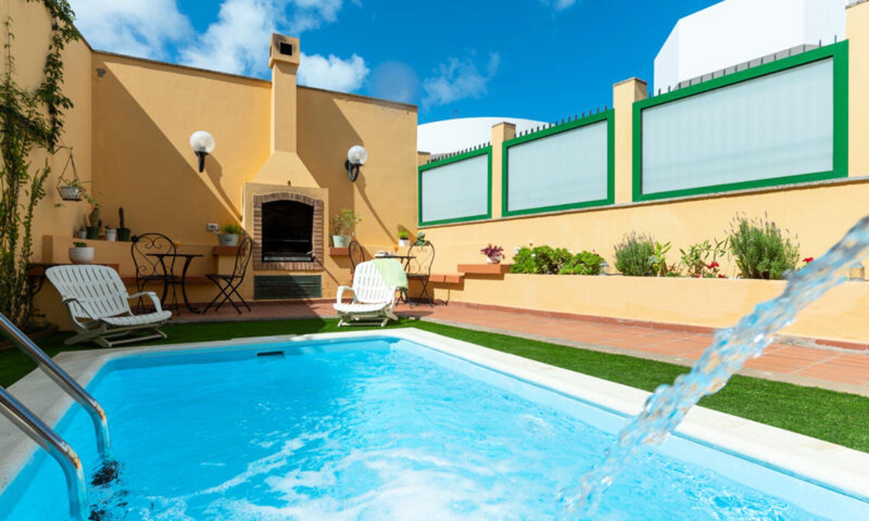 Außenpool, beheizter Pool