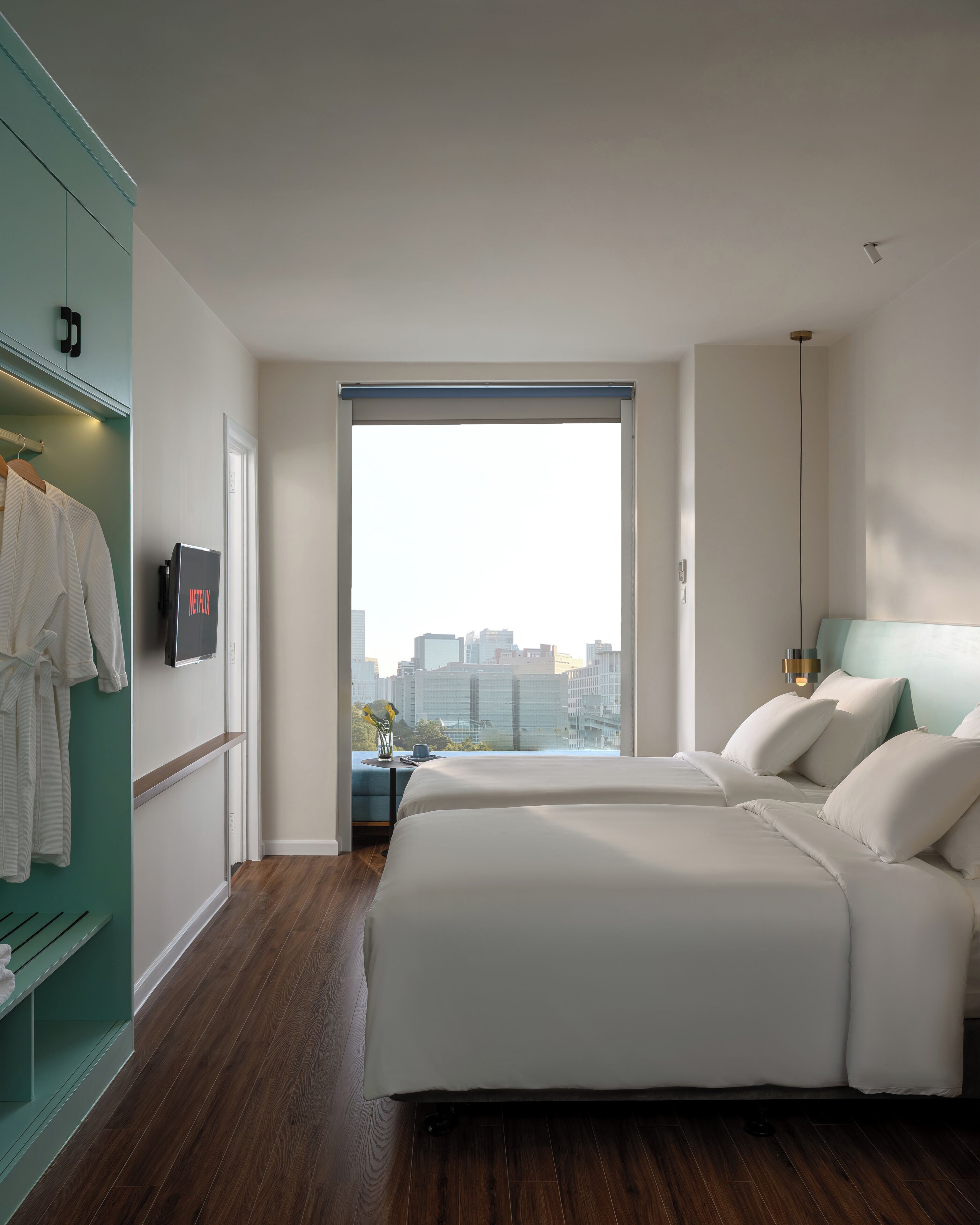 Caja de seguridad en la habitación, wifi gratis y ropa de cama 