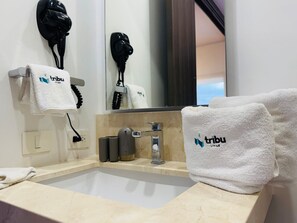Hair dryer, towels - Beautiful Apartment Chapultepec/Expo/Consulado (Guadalajara)