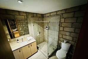 Hair dryer, towels