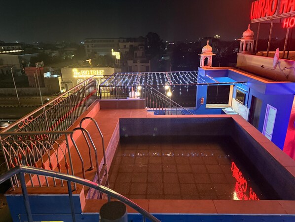 Alberca en la azotea