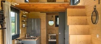Pierre's Tiny House in the countryside overlooking Grenoble A La Tronche