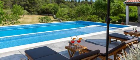 House (Villa Casa Di Pietra) | Outdoor pool | Outdoor pool, pool umbrellas, sun loungers