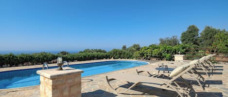 Family Villa, Mountain View | Private pool