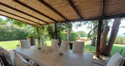 Luxury stone house, large private pool and stunning seaview, 3 golf courses nearby