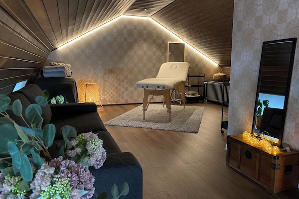 Espace de soins pour les couples, soins corporels, soins du visage