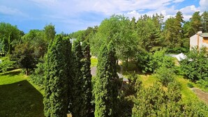 Apartment, 1 Bedroom, Smoking, Balcony | Property grounds - Charming Garden Apartment in Quiet Tartu Neighborhood (Tartu)