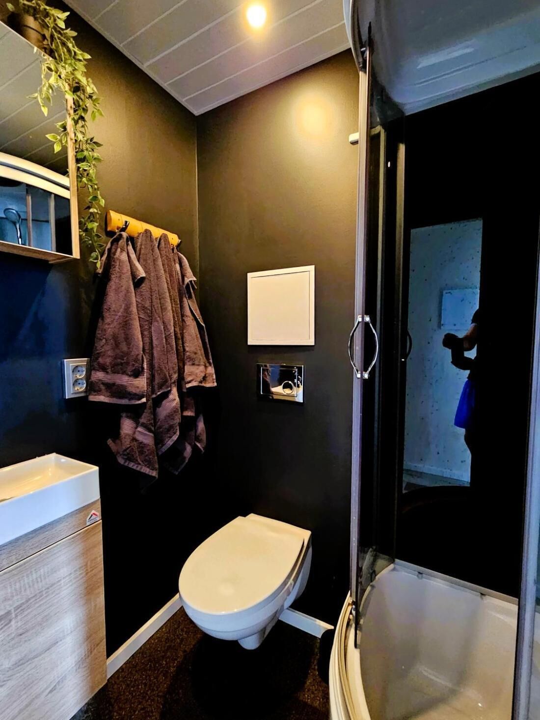 Appartement, 1 chambre, fumeurs, balcon | Salle de bain