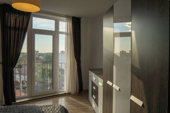 Leilighet, 1 soverom, røyk, hageutsikt | 1 soverom