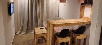 Your furnished cocoon in the heart of the city Book today! ✨