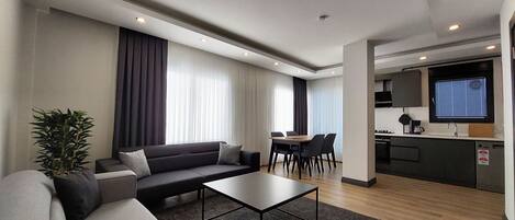 Apartemen | 3 kamar tidur dan internet