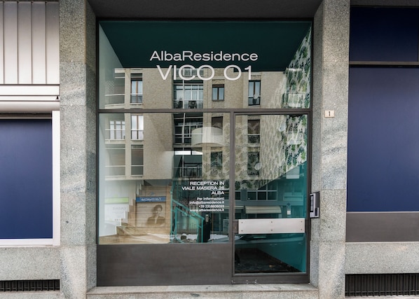 Fachada de la propiedad