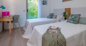 3 habitaciones, wifi gratis y acceso para silla de ruedas 