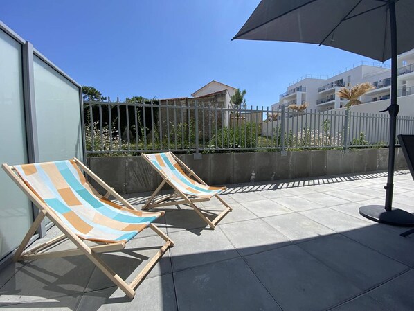 Terrace/patio - Royan Modern T3 - Seaside - 6 Guests, Parking, Terrace (Royan)