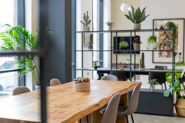 Sitteområde i lobbyen