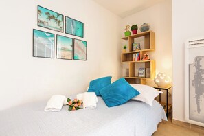 1 soverom, strykejern/-brett, wi-fi og sengetøy