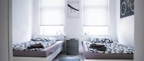 2 間睡房、免費 Wi-Fi、床單